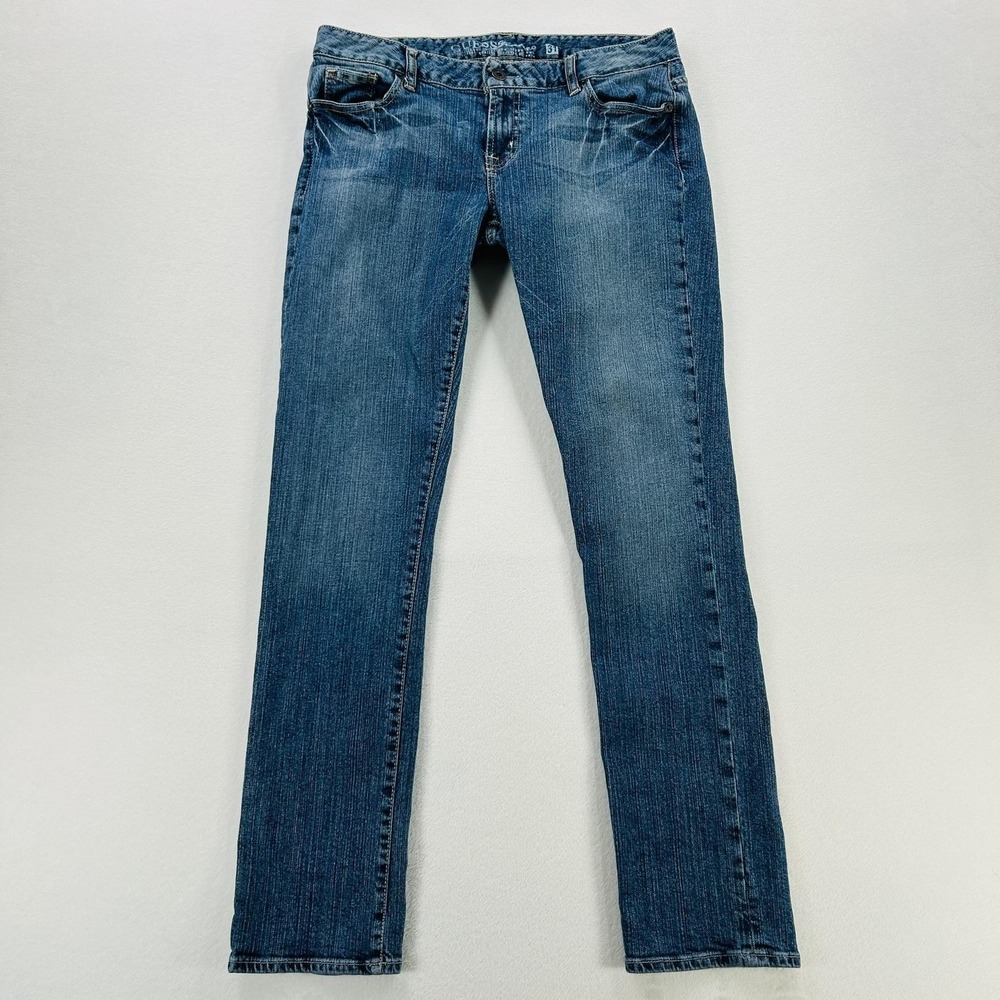 Guess Jeans Womens 31 Blue Skinny Leg Slim Fit Stretch Denim Medium Wash Pants